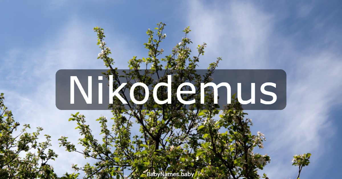 Nikodemus