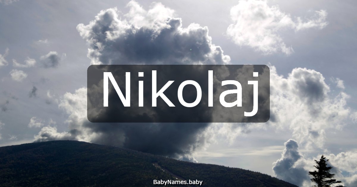 Nikolaj