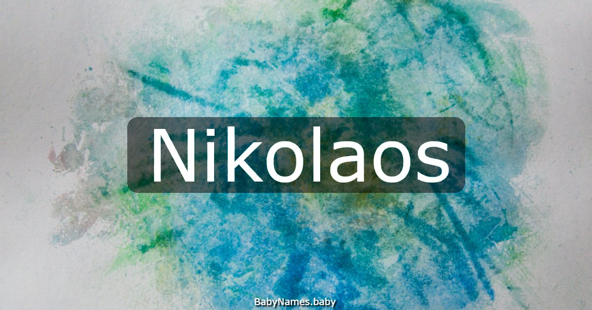 Nikolaos