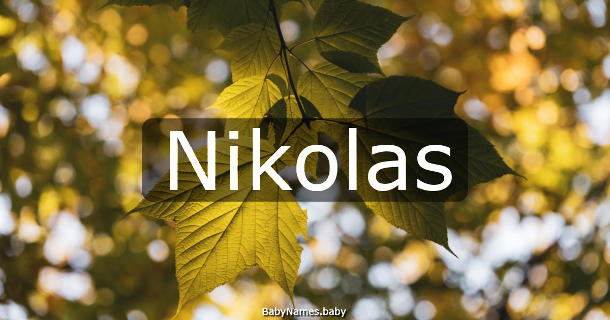 Nikolas
