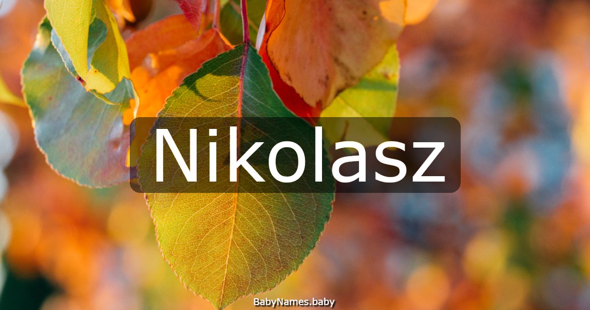 Nikolasz