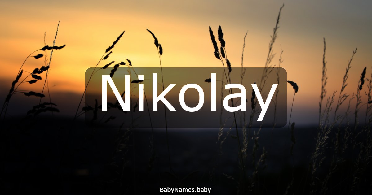 Nikolay
