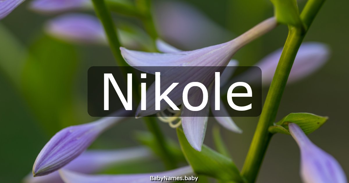 Nikole