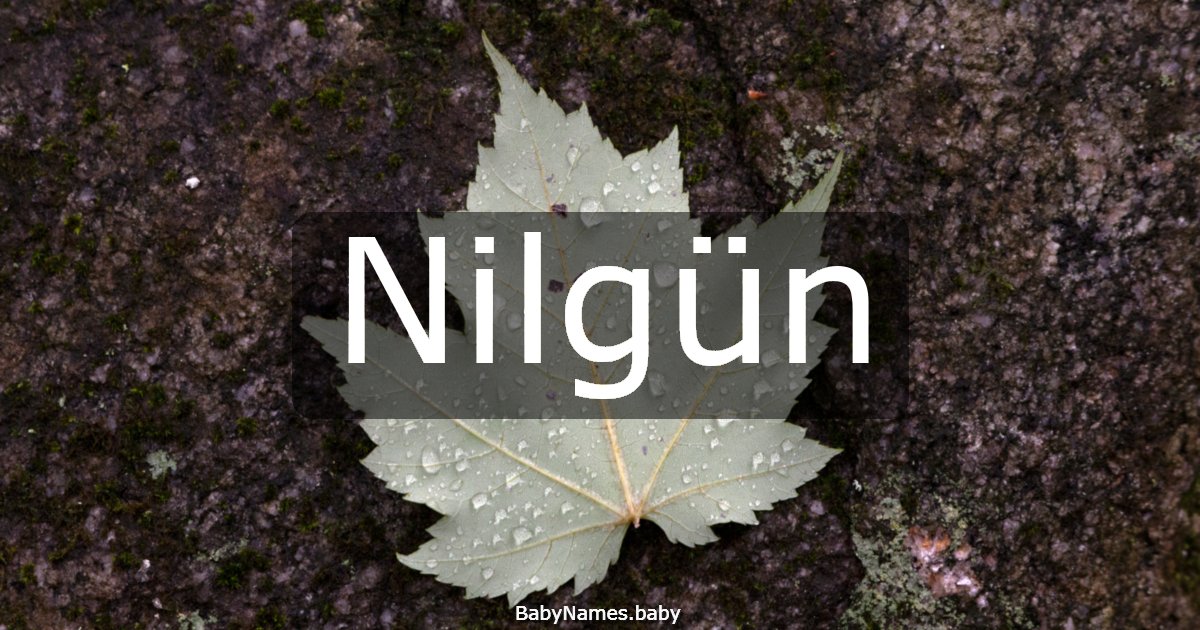 Nilgün