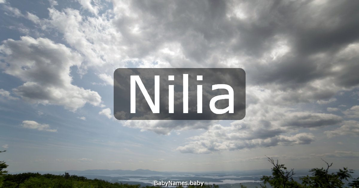 Nilia
