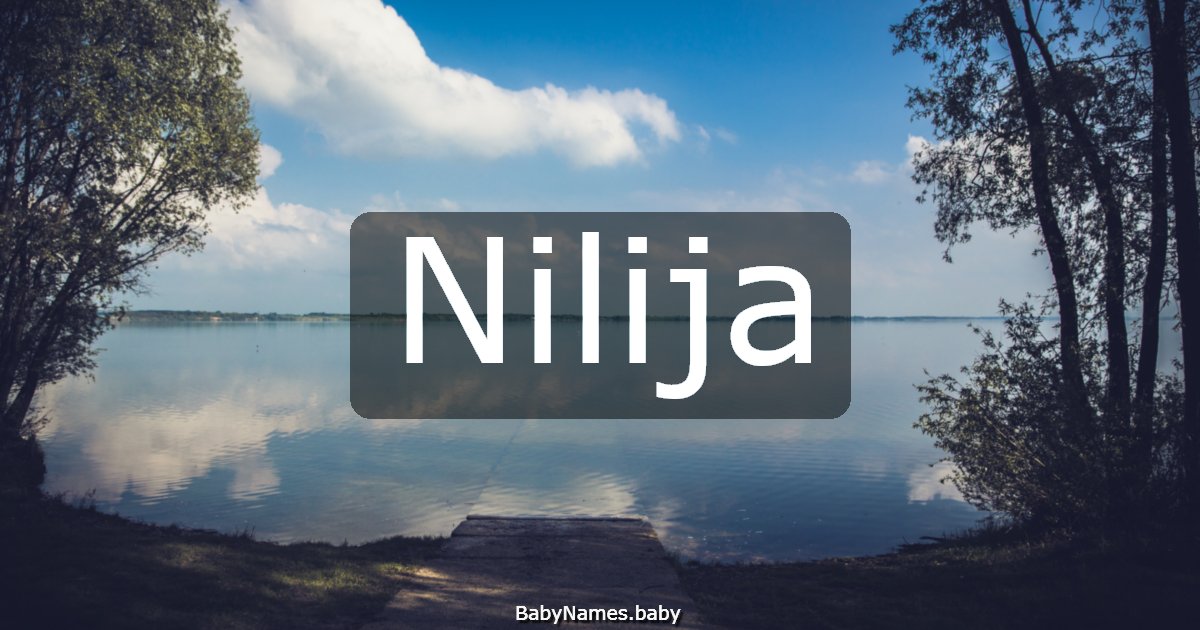 Nilija