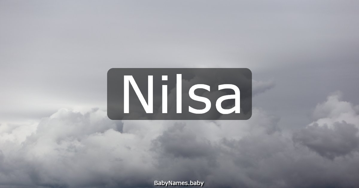 Nilsa