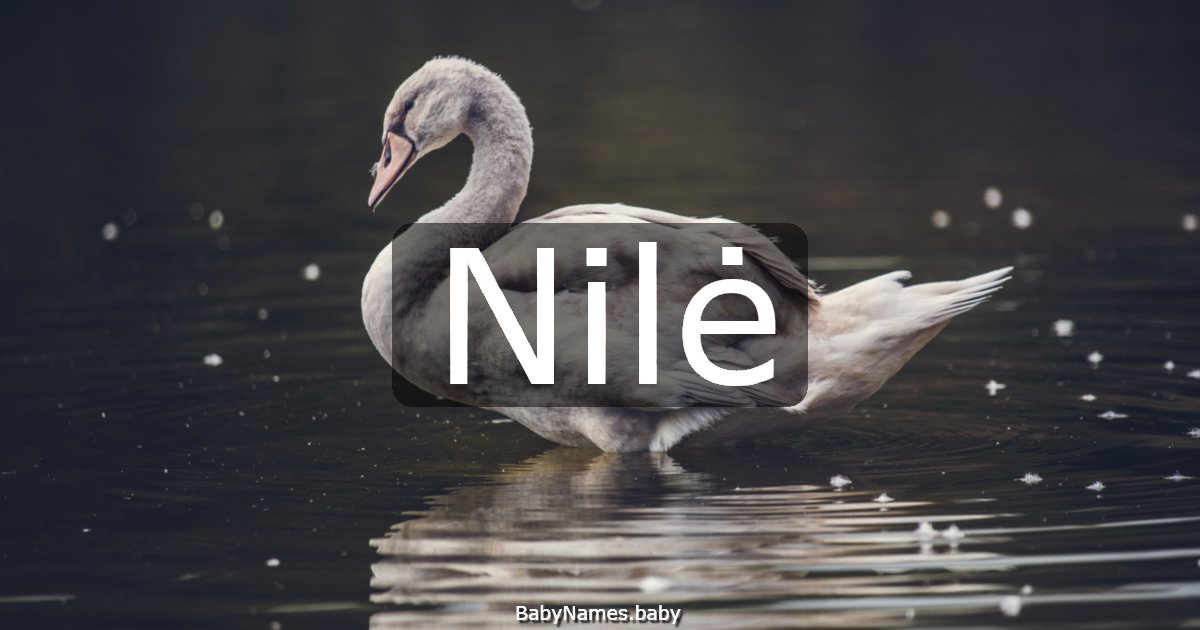 Nilė