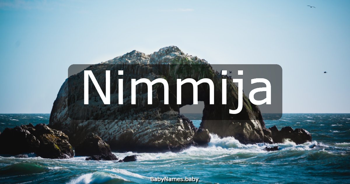 Nimmija