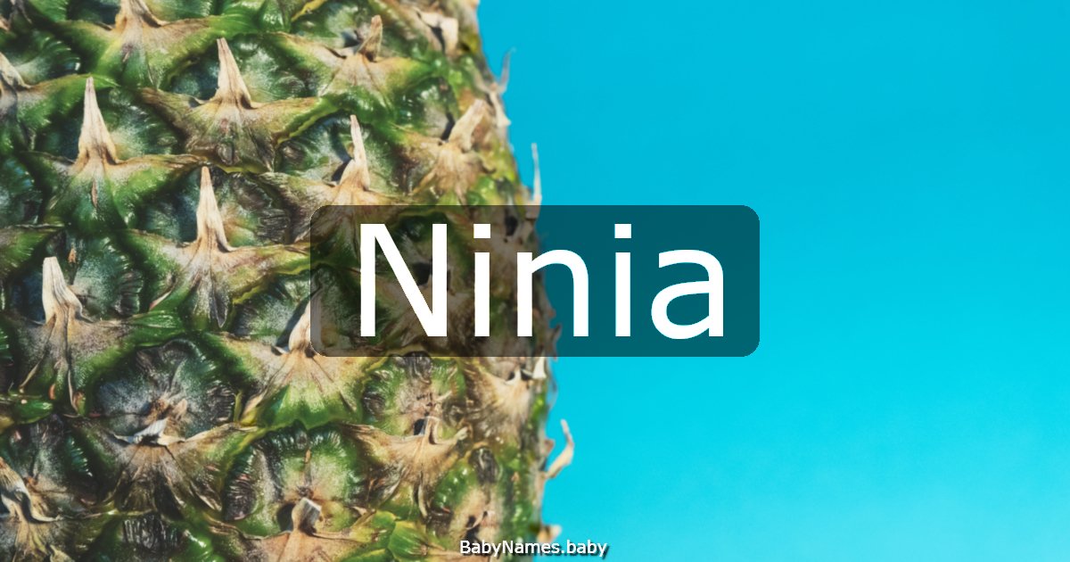 Ninia