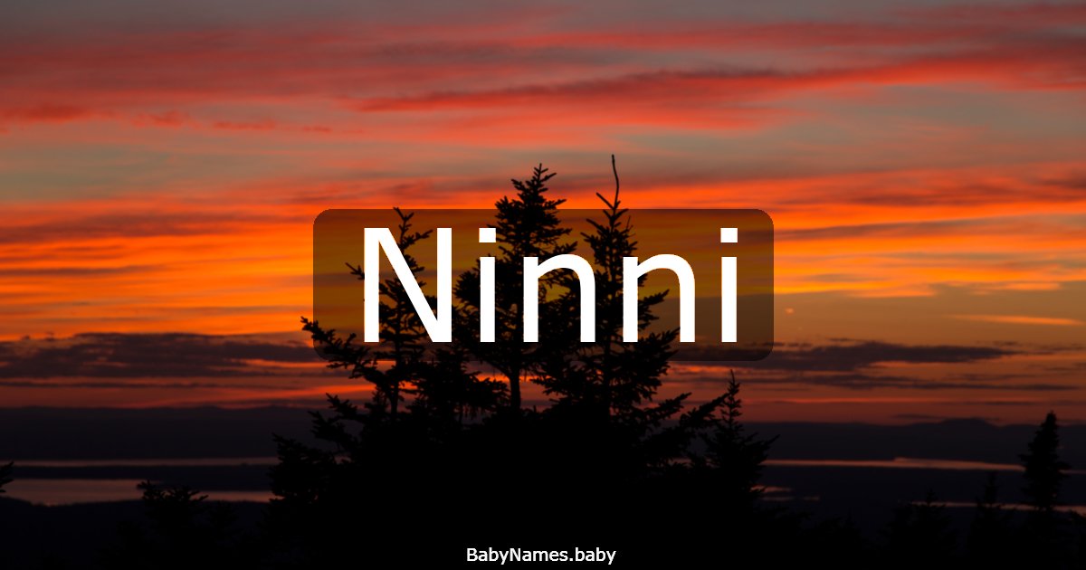 Ninni