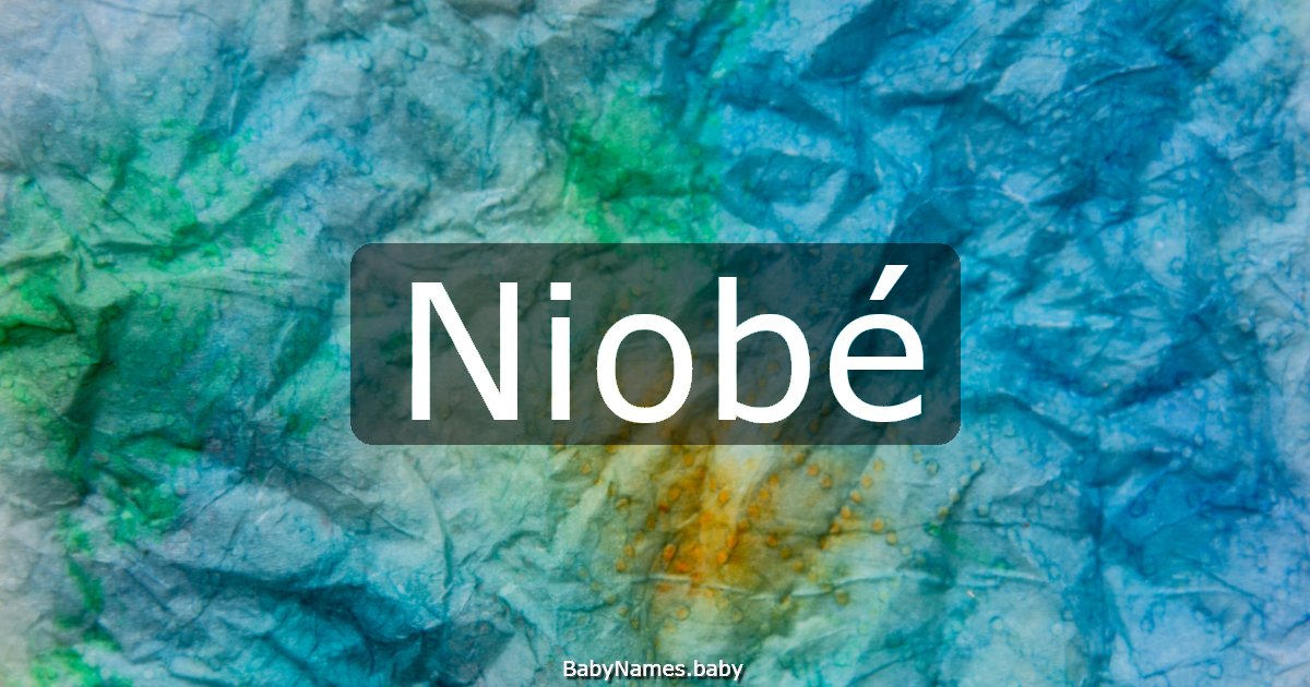 Niobé