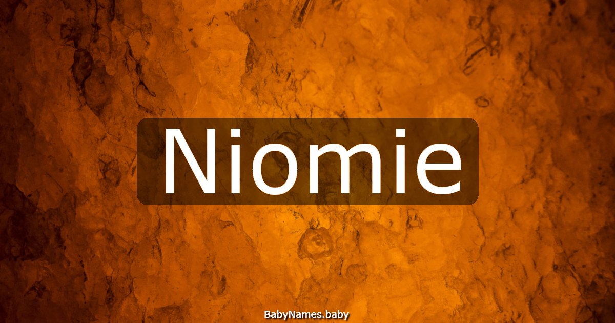 Niomie