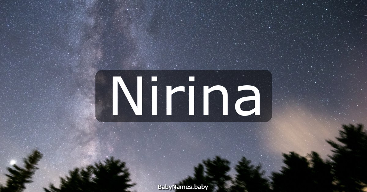 Nirina