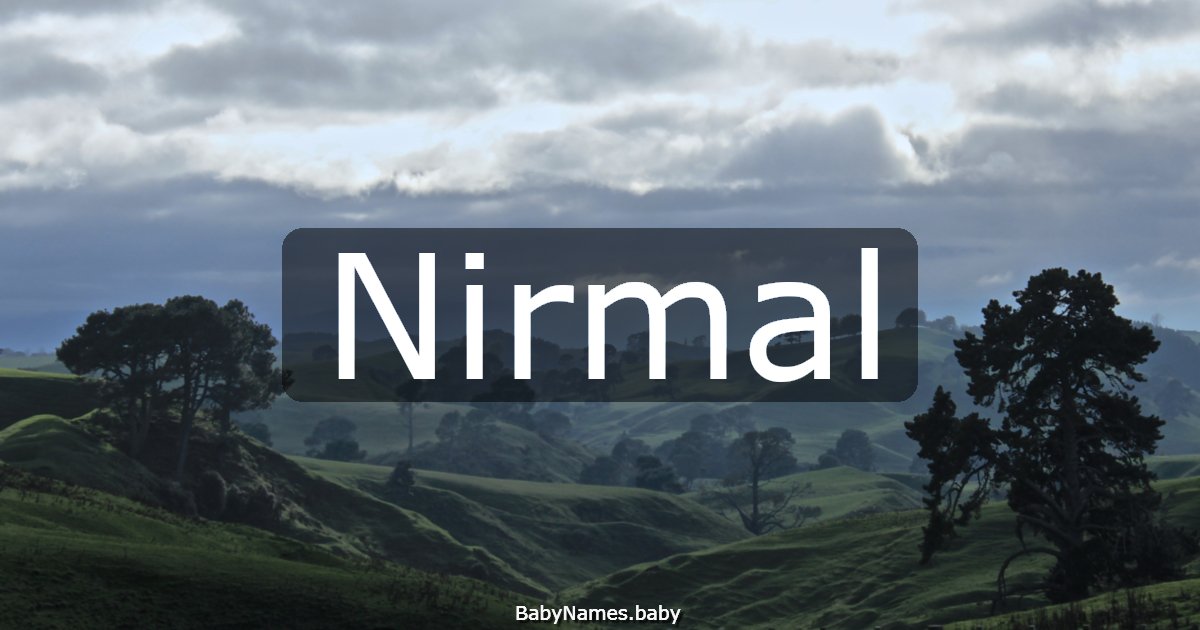 Nirmal