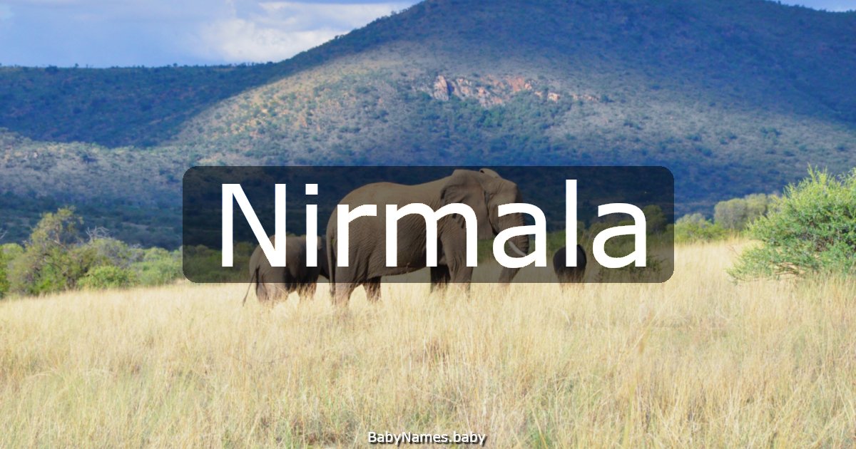 Nirmala