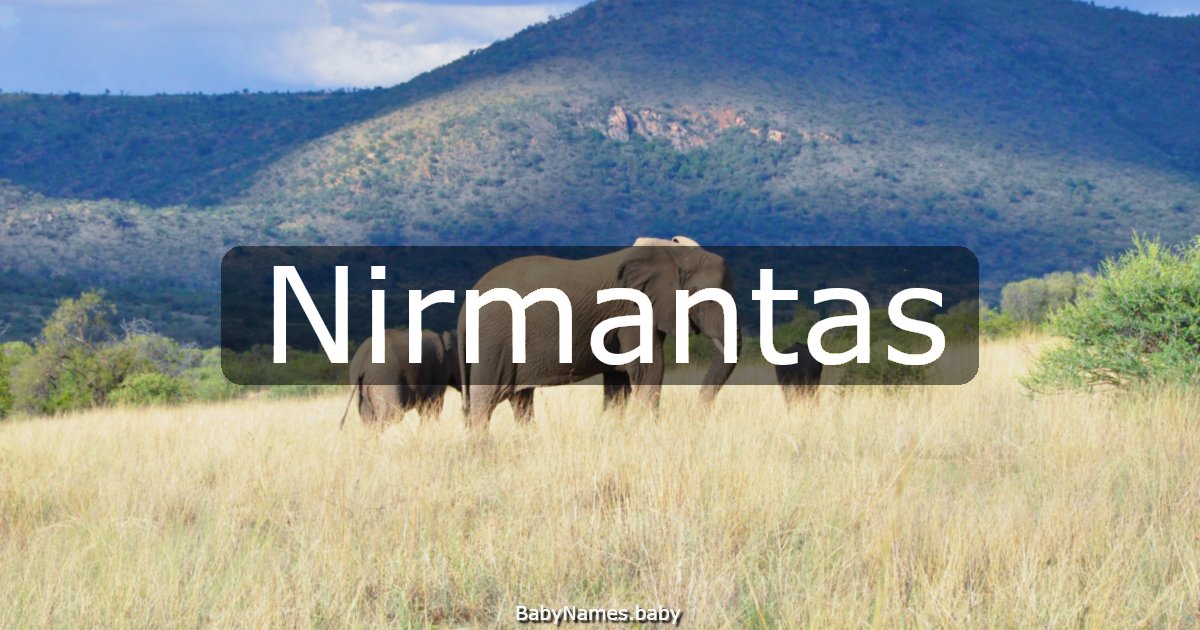 Nirmantas