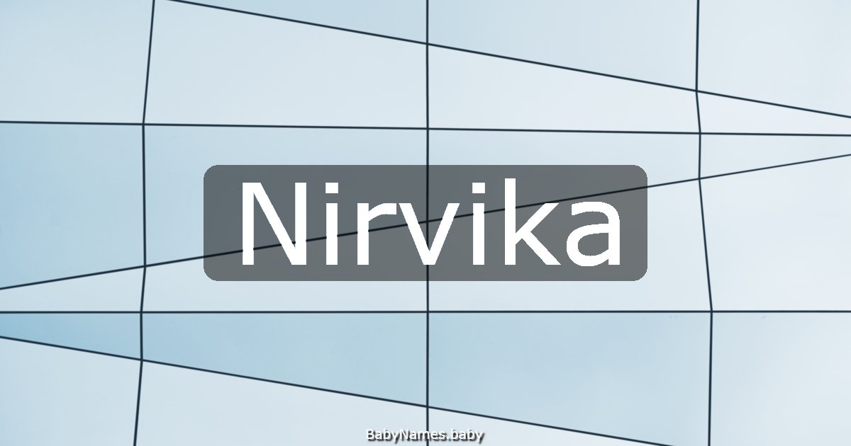 Nirvika