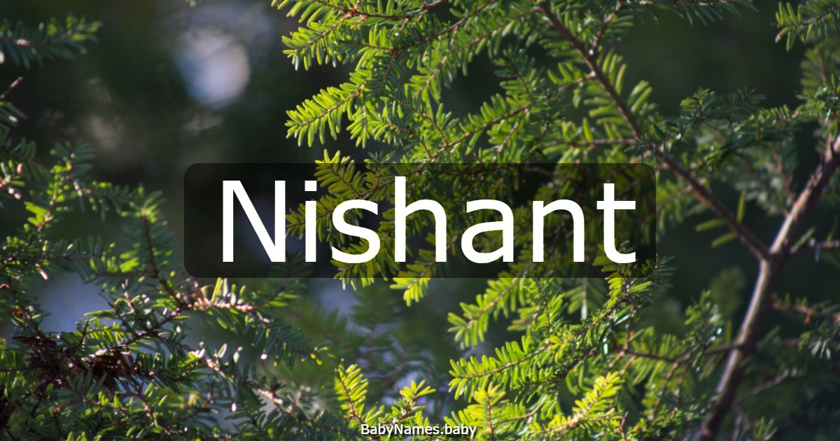 Nishant