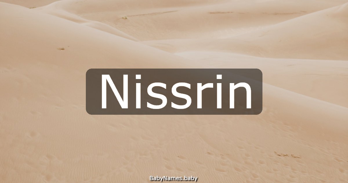 Nissrin