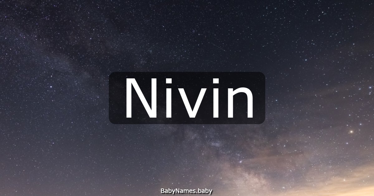 Nivin