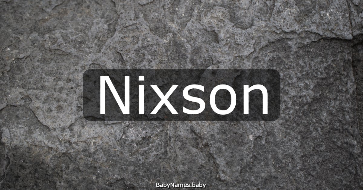 Nixson