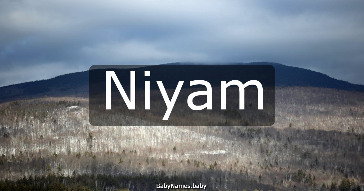 Niyam