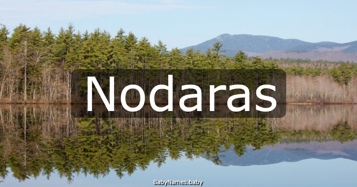 Nodaras