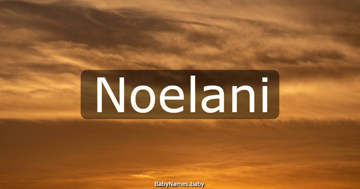 Noelani