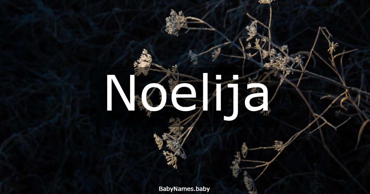 Noelija