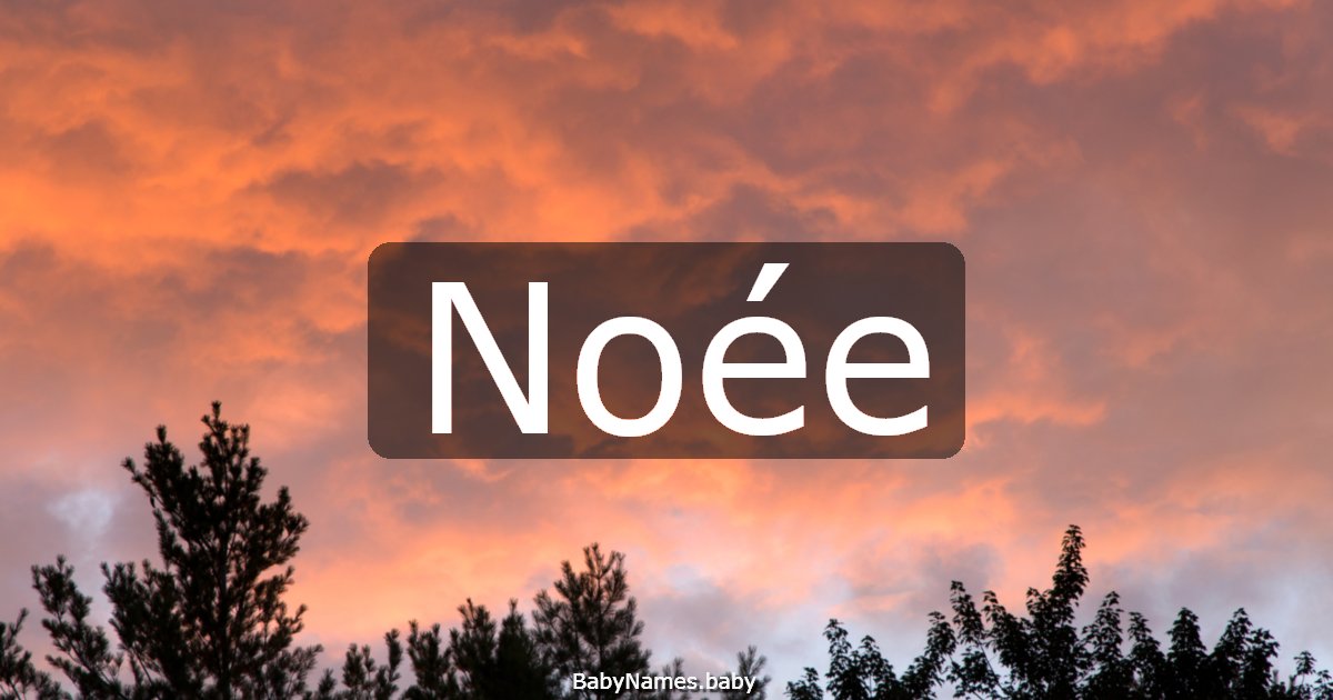 Noée