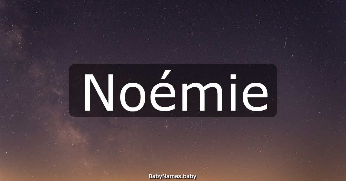 Noémie