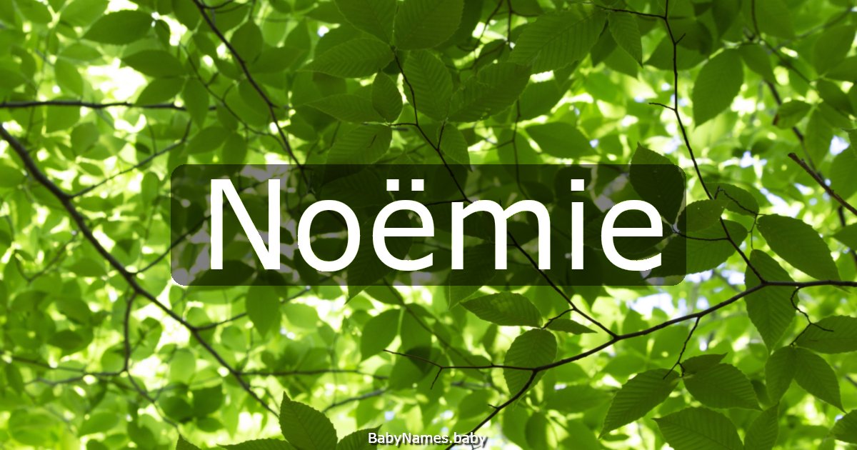 Noëmie