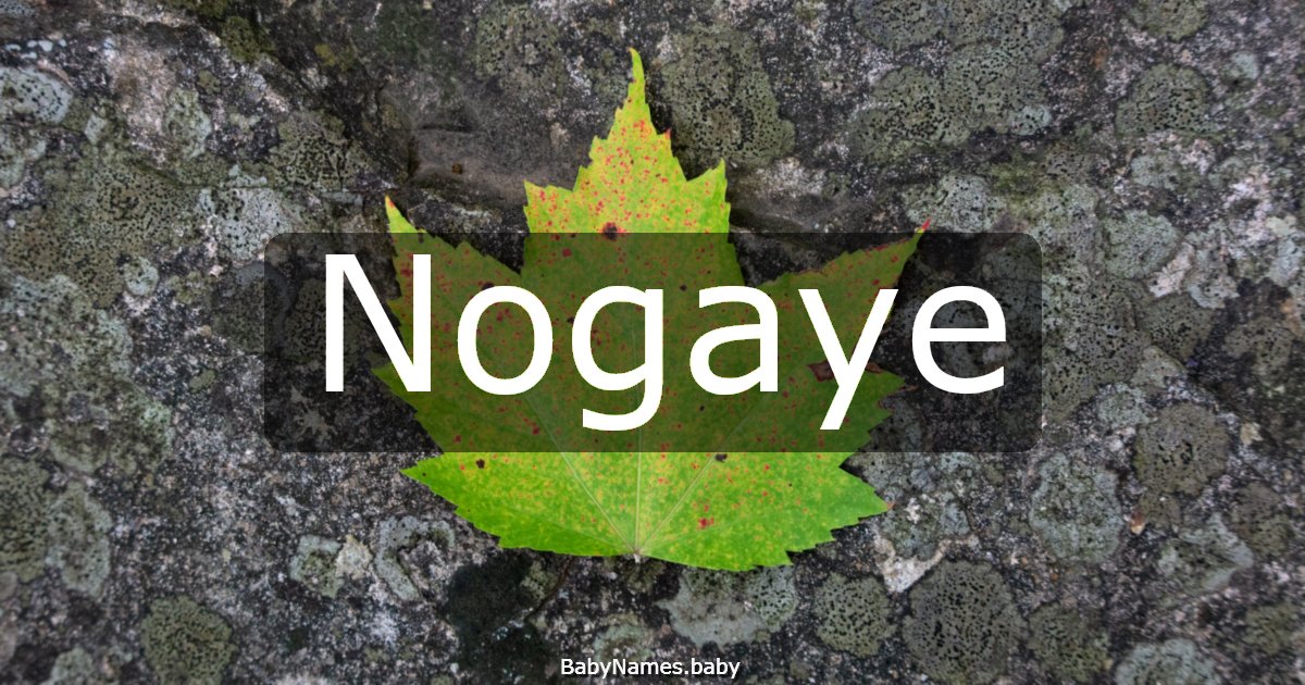 Nogaye
