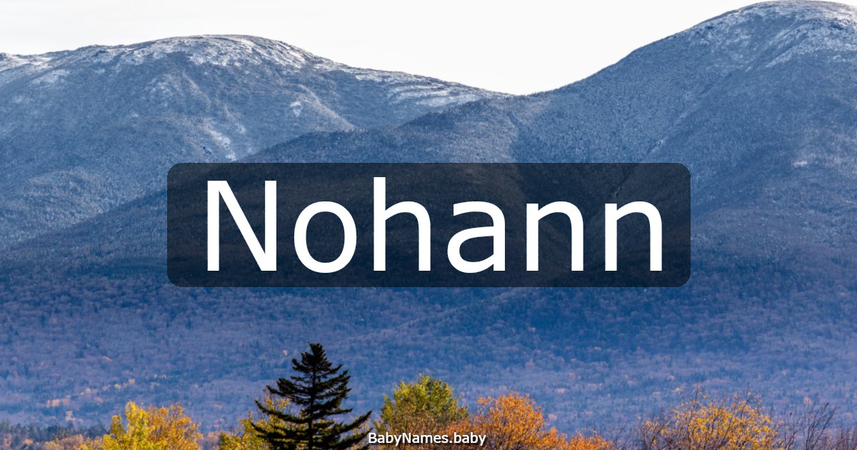 Nohann