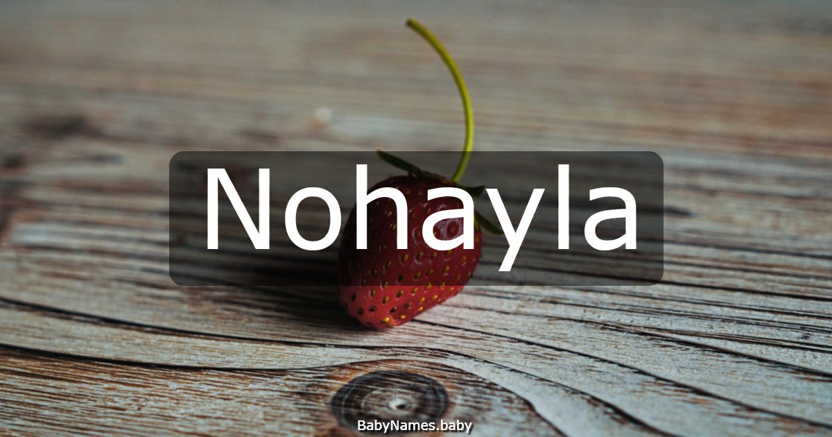 Nohayla