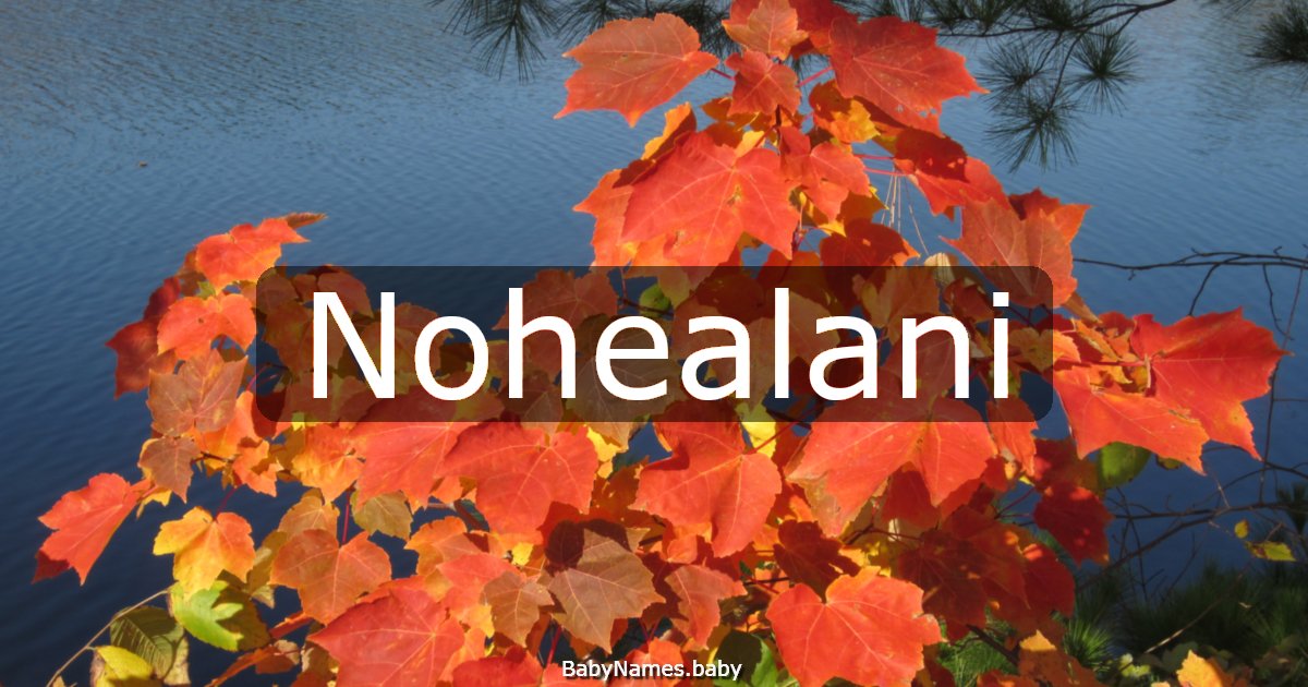 Nohealani
