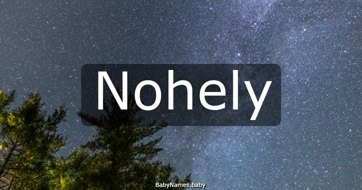 Nohely