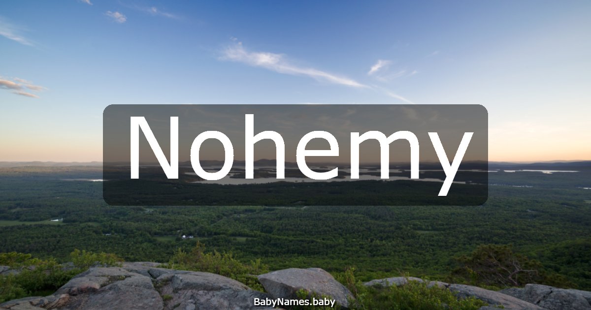 Nohemy