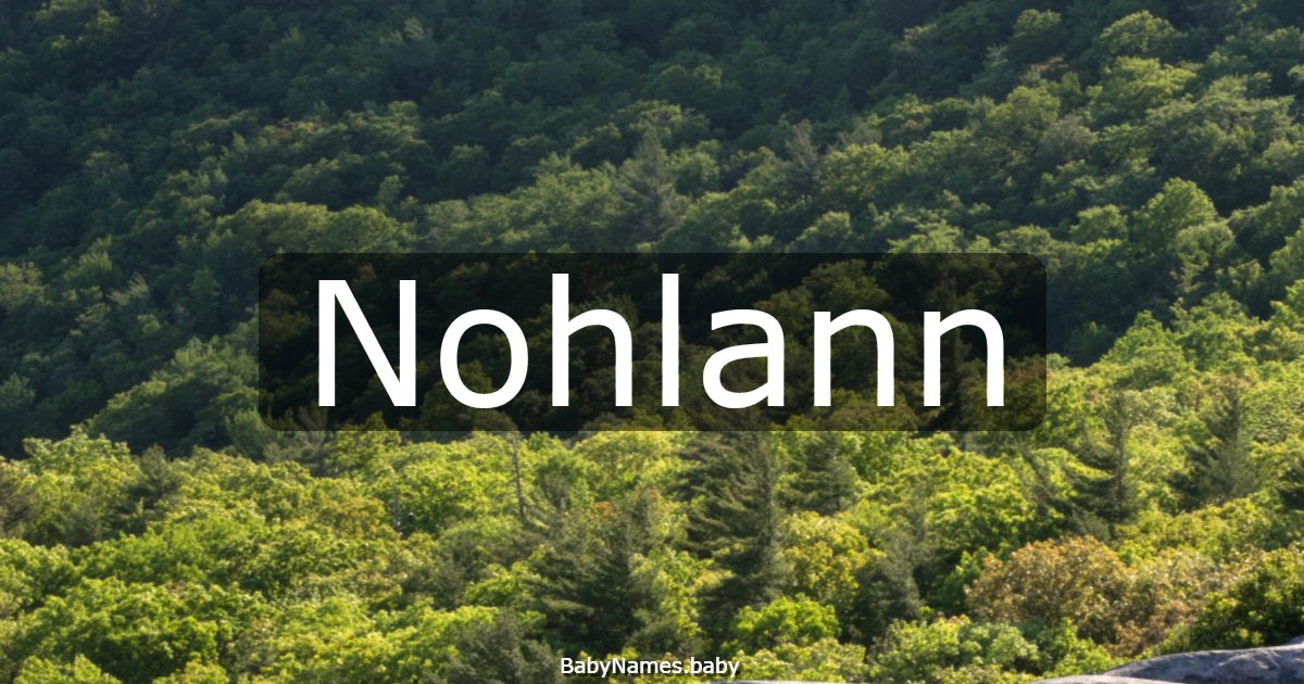 Nohlann
