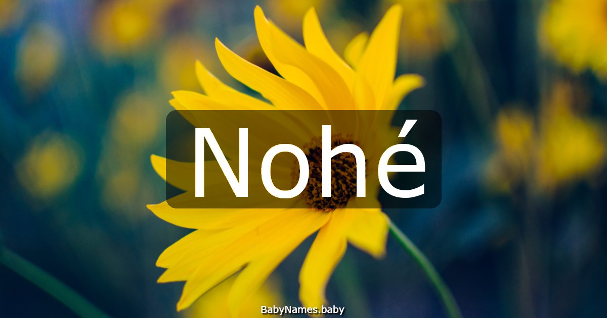 Nohé