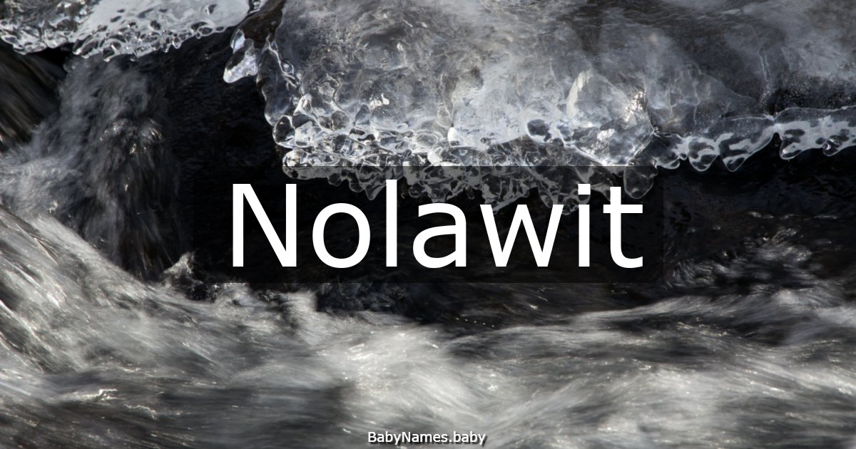 Nolawit