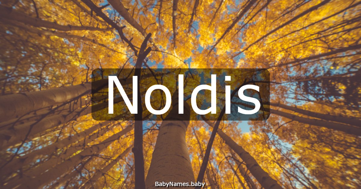 Noldis