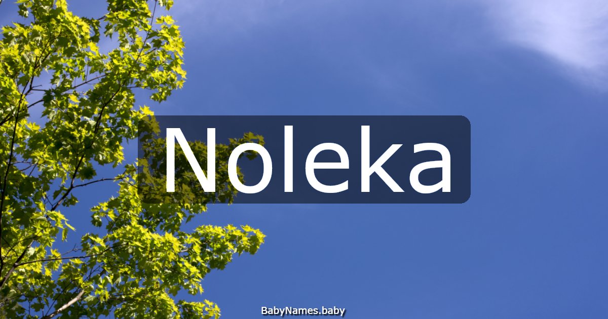 Noleka