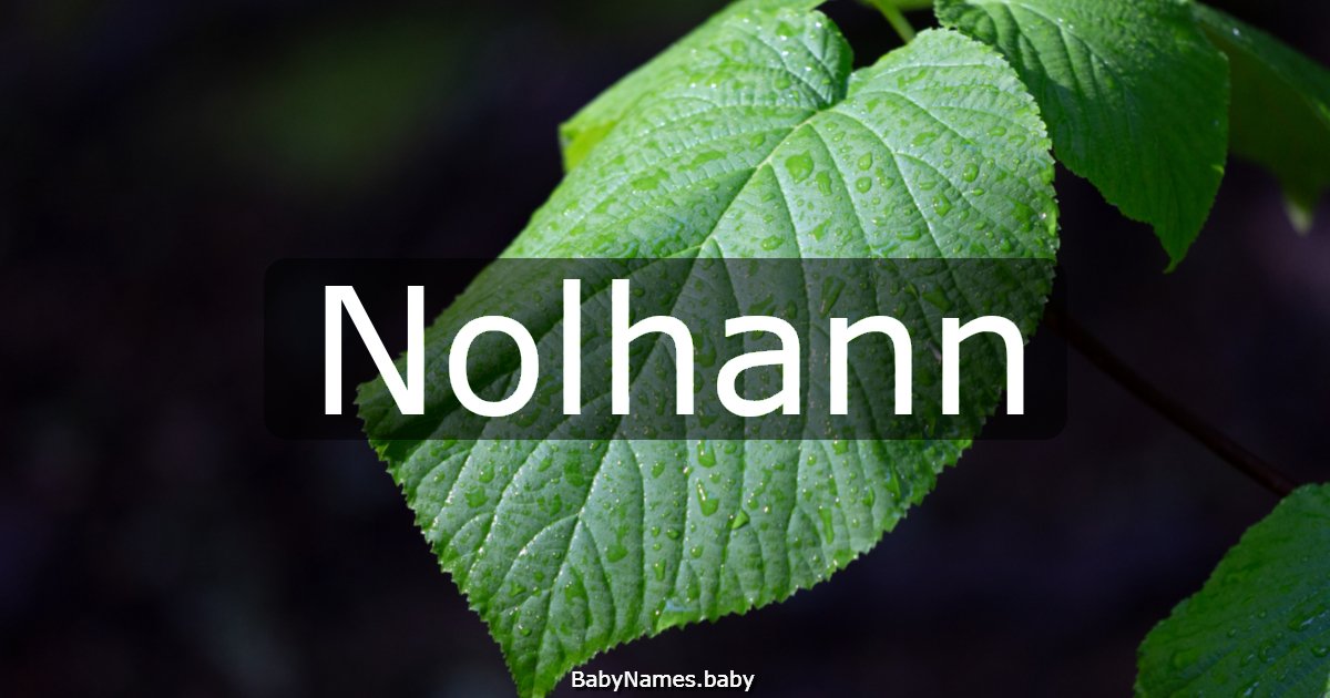 Nolhann