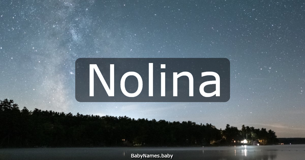 Nolina