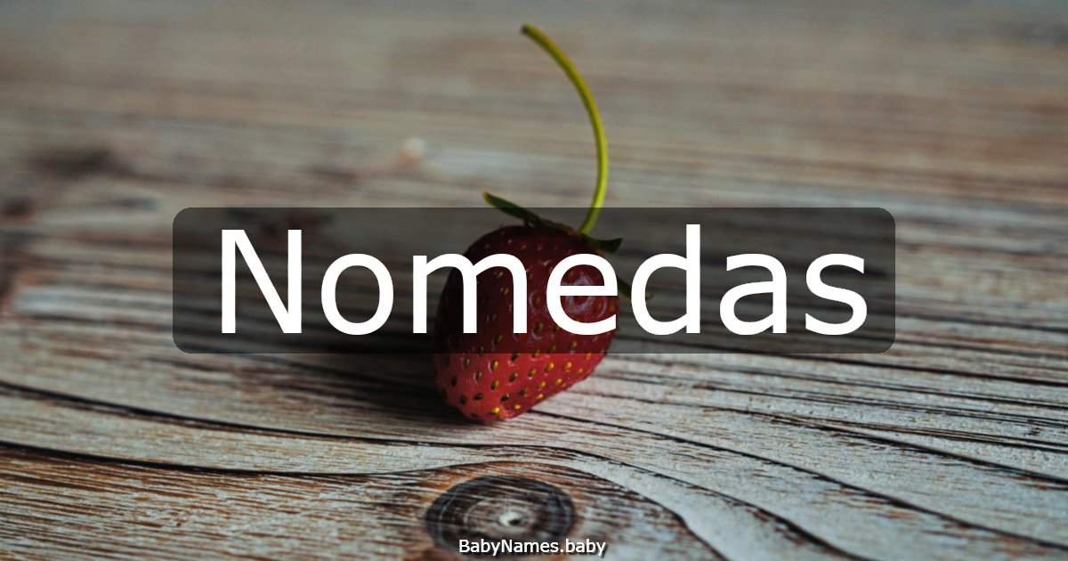 Nomedas