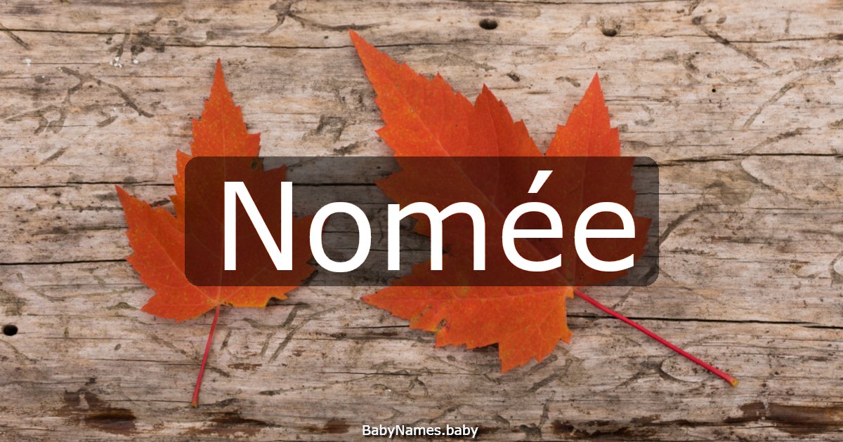 Nomée