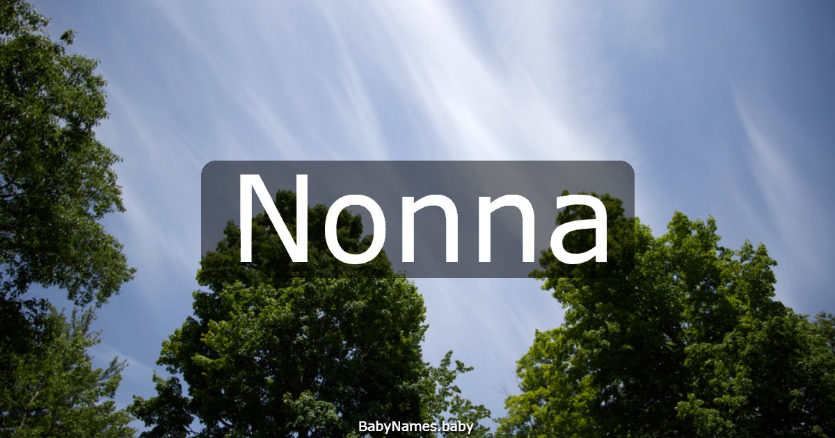 Nonna