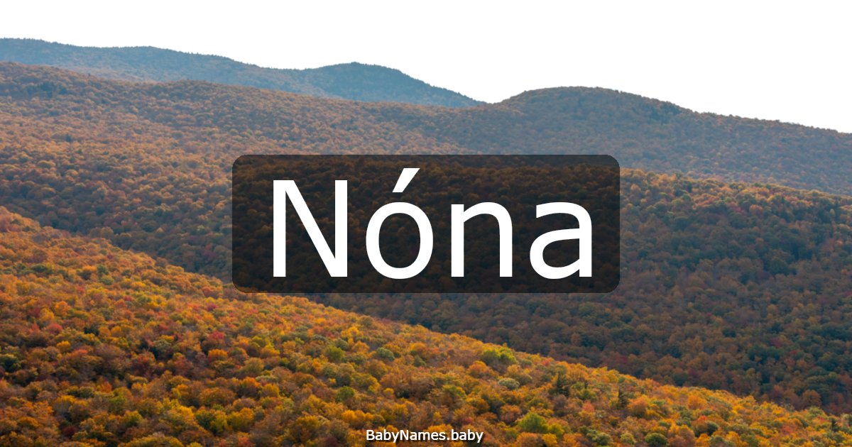 Nóna